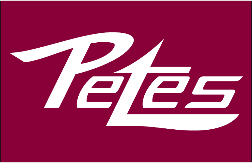 Peterborough Petes 1989-2000 Jersey Logo v2 iron on transfers for T-shirts